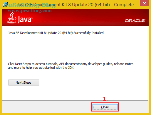 Java JDK 安裝-jdkecl013